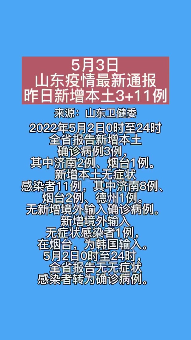 山东疫情最新通报，全面应对，共克时艰时刻