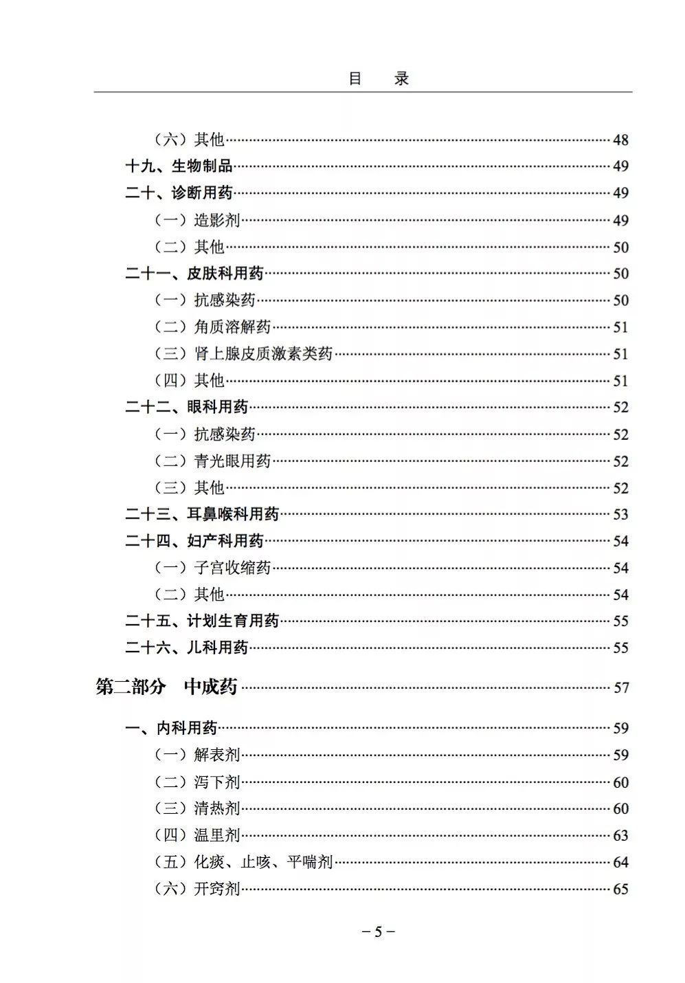 最新国家基药目录概览解读