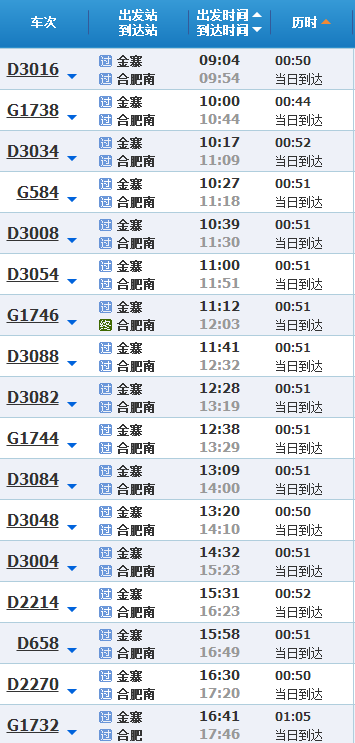 金寨火车站时刻表最新全面解析