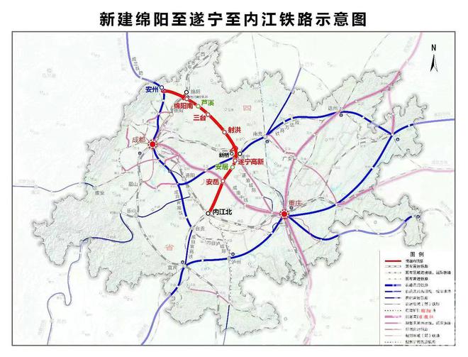 绵遂铁路建设进展顺利，未来值得期待