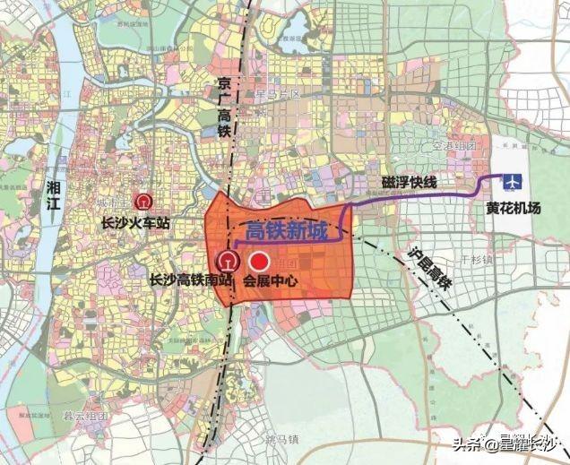 长沙未来城市交通展望，地铁最新规划图揭秘